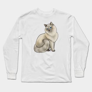 Cat - Balinese - Lynx Long Sleeve T-Shirt